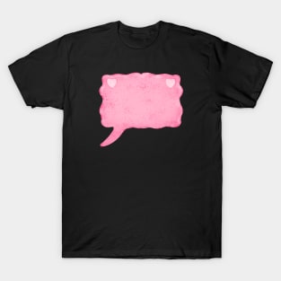 Speech Bubble Love T-Shirt